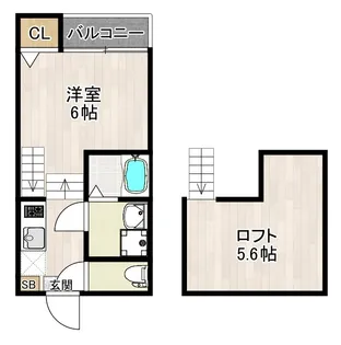 ドイ・スクエア【2階】の間取り