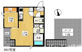 Grandtic DREAM2【2階】の間取り