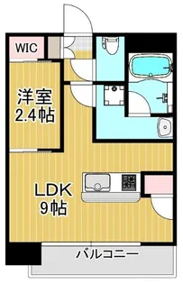 グランフォーレプライム高宮【7階】の間取り