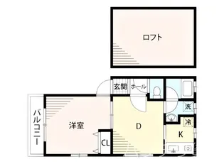 コンフォートベネフィス姪浜2【2階】の間取り