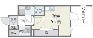 ModernPalazzo天神南II【2階】の間取り