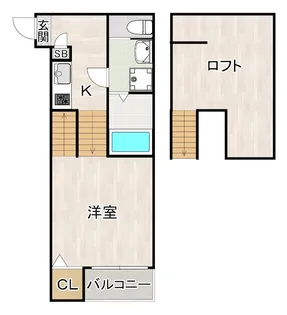 STAGE 香住ヶ丘【1階】の間取り