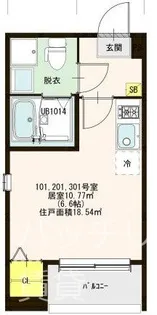 SunLotus和白【2階】の間取り