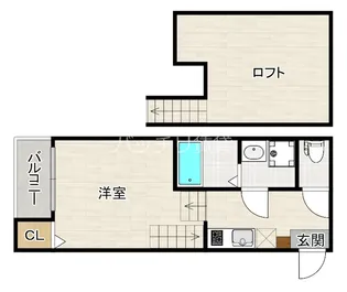 ハーモニーテラス松香台III【1階】の間取り
