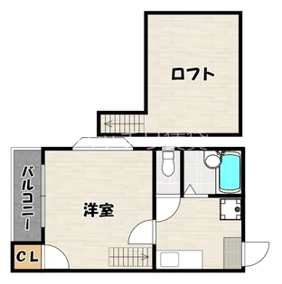 ティーファイブ博多【2階】の間取り