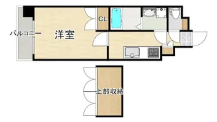 ORIENT BLD No.87 マリアージュステーション【10階】の間取り