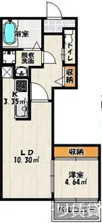 バーンメアオ パトナム【2階】の間取り