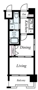 アイ・セレブ薬院【11階】の間取り