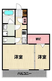 LANDIC K346【9階】の間取り