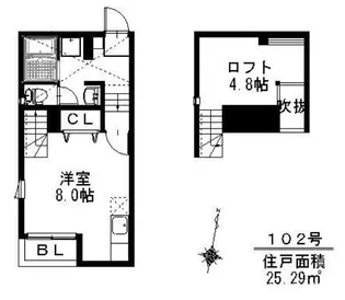 グランヒル梅林【2階】の間取り