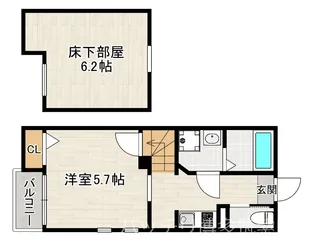 イルサンテ【1階】の間取り