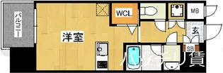プライムアーバン薬院南【2階】の間取り