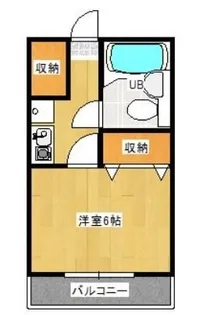 ペガサス千代【2階】の間取り