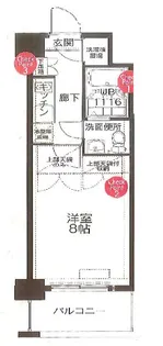 CLUB ORIENT BLD No.81 AMARIGE【2階】の間取り
