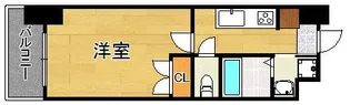 No.102 CLUB ORIENT【8階】の間取り