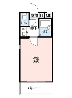 ロマネスク井尻第2【3階】の間取り