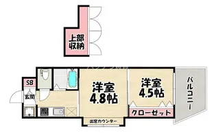 No.46 Vプロジェクト2100天神【11階】の間取り