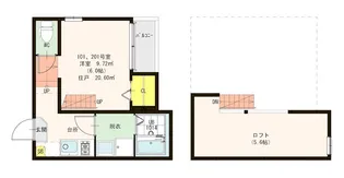 アイノス笹原【2階】の間取り