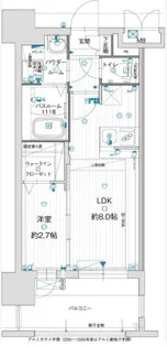 グランフォーレ千早プレミア【5階】の間取り