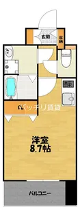 グランフォーレ博多ウォーターフロント【3階】の間取り