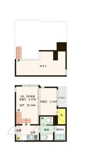 Lines Style【1階】の間取り