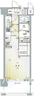 エンクレスト博多駅南III【10階】の間取り