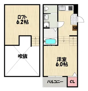 プラチナムコート【2階】の間取り