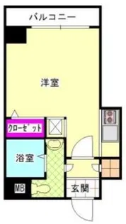 エステートモアサザンステーション【2階】の間取り