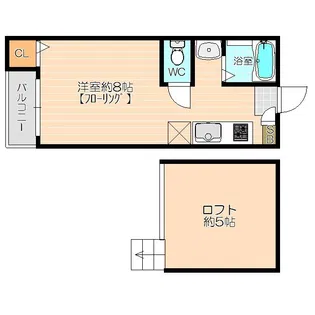 イル・レガーロ住吉I【2階】の間取り