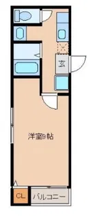 リテラ香椎Ⅰ【1階】の間取り