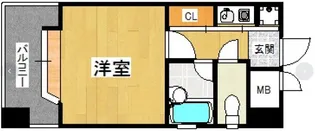 ピュアドーム高宮アーネスト【3階】の間取り