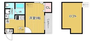 パークアベニューコート吉塚【2階】の間取り