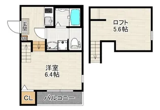 パ・ルーム【1階】の間取り