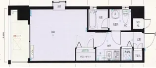 ピュアドームエスパリエ博多【2階】の間取り