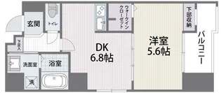 アブニール舞鶴II【2階】の間取り