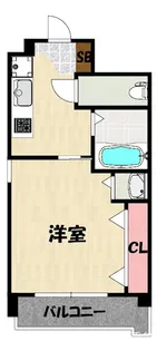 ヴィラハイジア春吉【6階】の間取り
