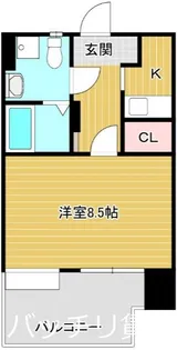 エミリエ博多【3階】の間取り