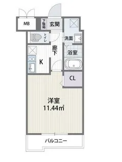 アルティザ博多駅南【10階】の間取り