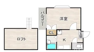 フォレスト【2階】の間取り