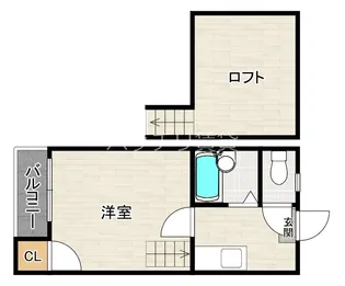 コーポジョイフル【2階】の間取り