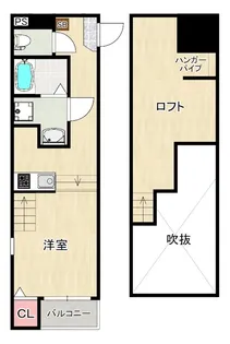 グレイスケイタ 野芥【2階】の間取り