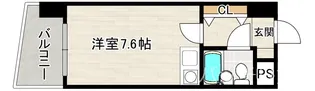 ステイタスマンション博多駅前【7階】の間取り