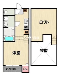 プランドール七隈レジデンス【1階】の間取り