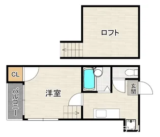 タウンコート井尻【2階】の間取り