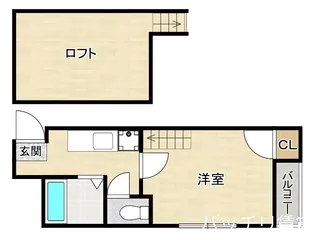 メゾン プランドール【1階】の間取り