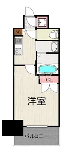 №111-1 CLUB ORIENT BLD【7階】の間取り