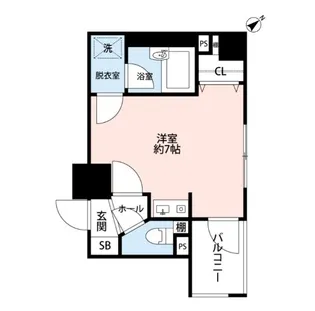 ダイアパレスエクセーブル九州大学前【2階】の間取り