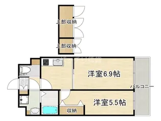 CLUBORIENTBLDNo.82EMPRESS【10階】の間取り