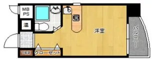 ロマネスク博多駅前【8階】の間取り