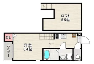OBAHAUSE KANAYAMA【1階】の間取り
